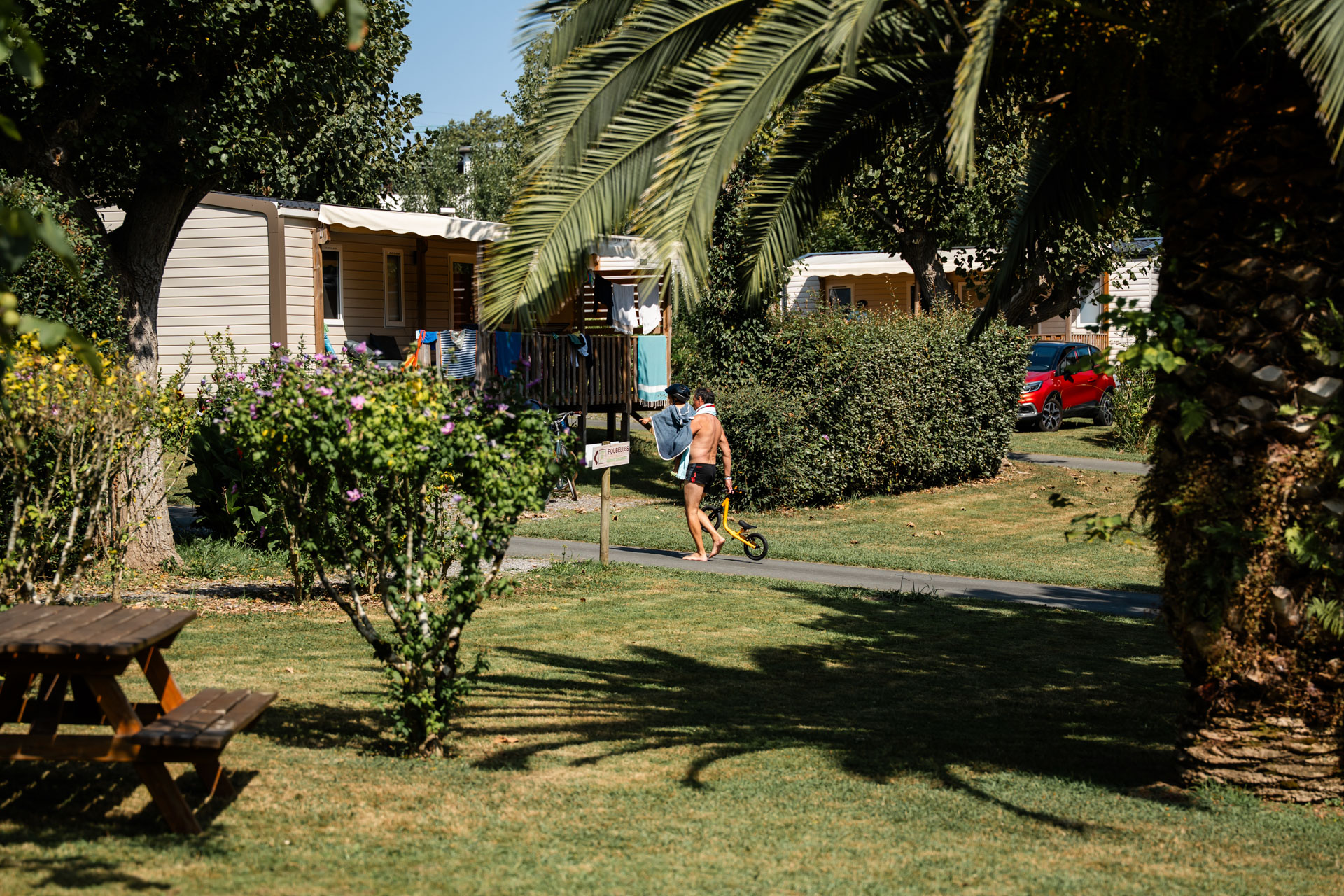 Dorrondeguy camping hendaye allées camping