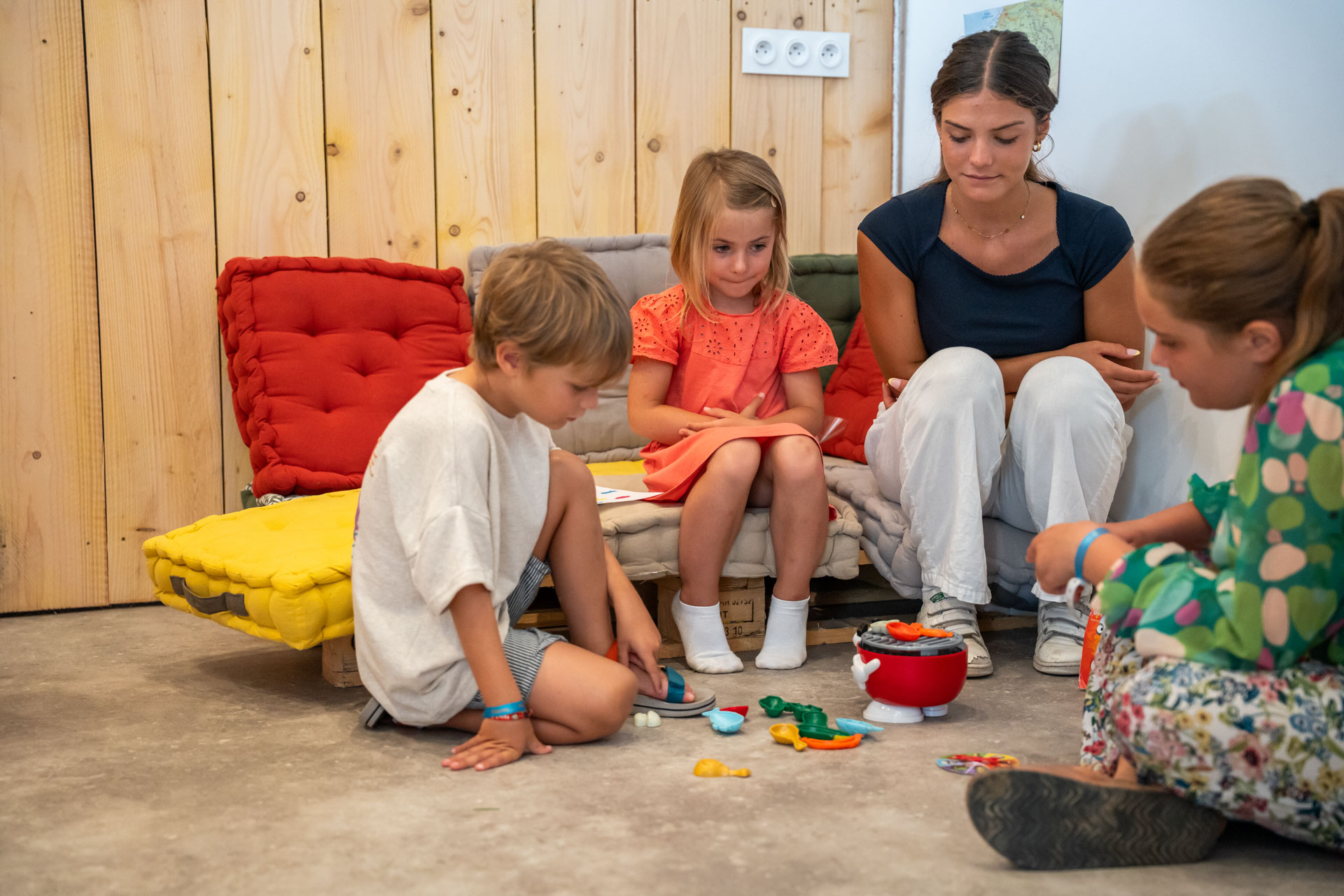 Dorrondeguy camping hendaye jeux enfants