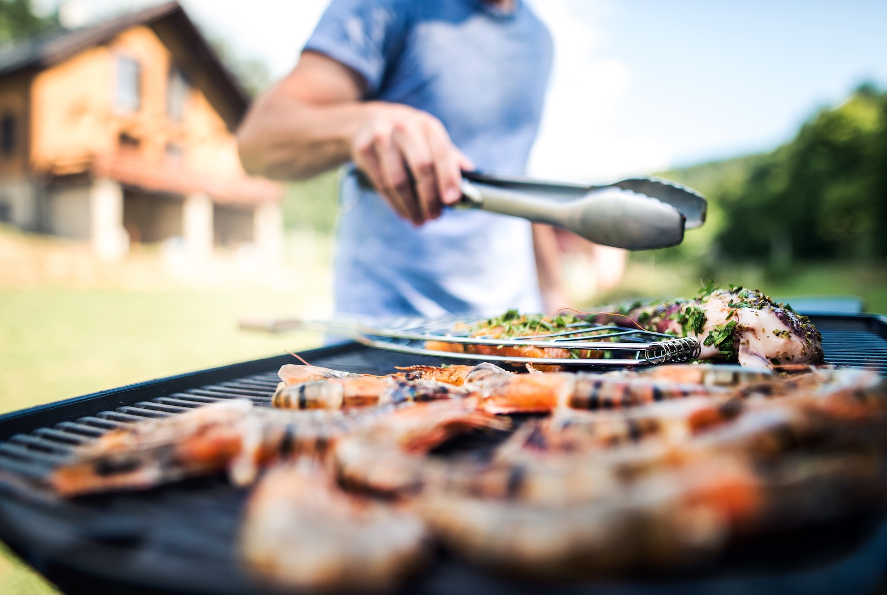barbecue homme pince cuisson dorrondeguy