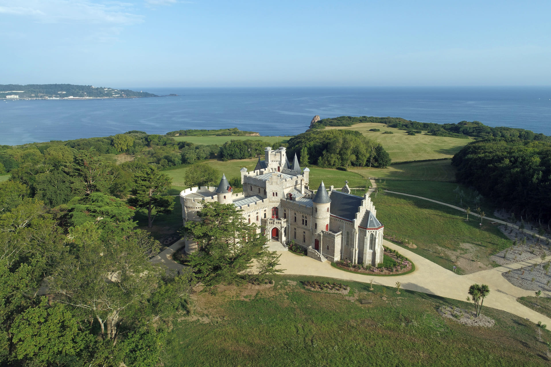 camping proche du chateau d abbadia