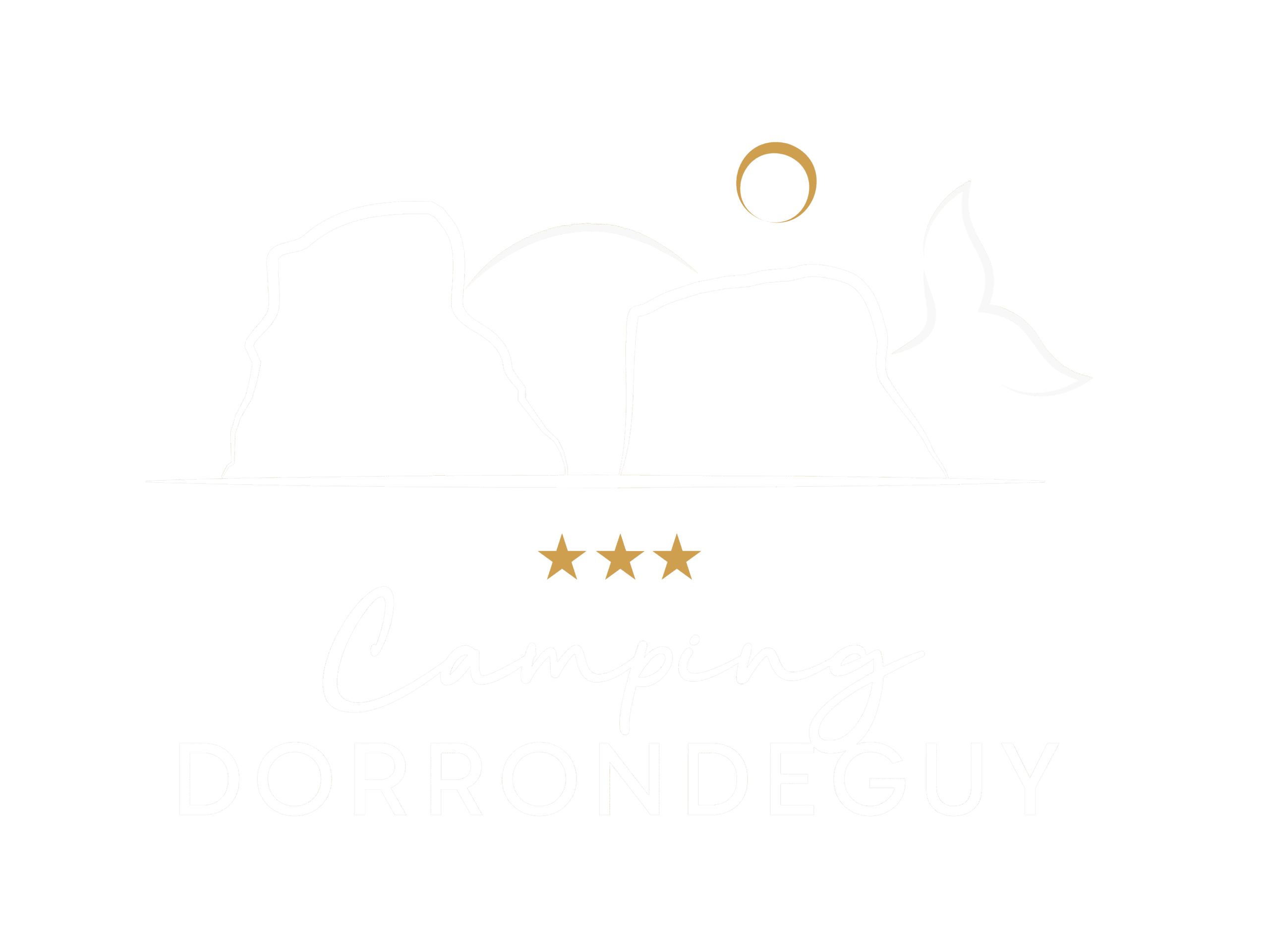 logo camping dorrondeguy