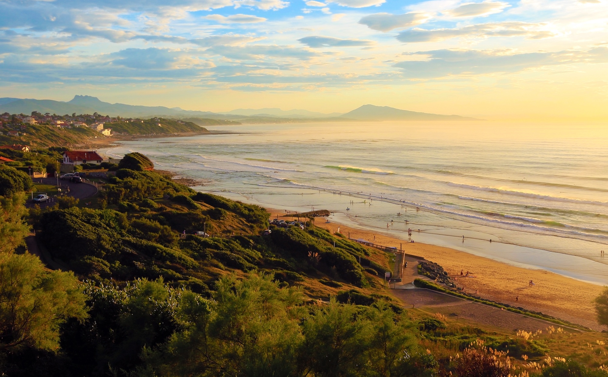 pays basque bidart dorrondeguy camping