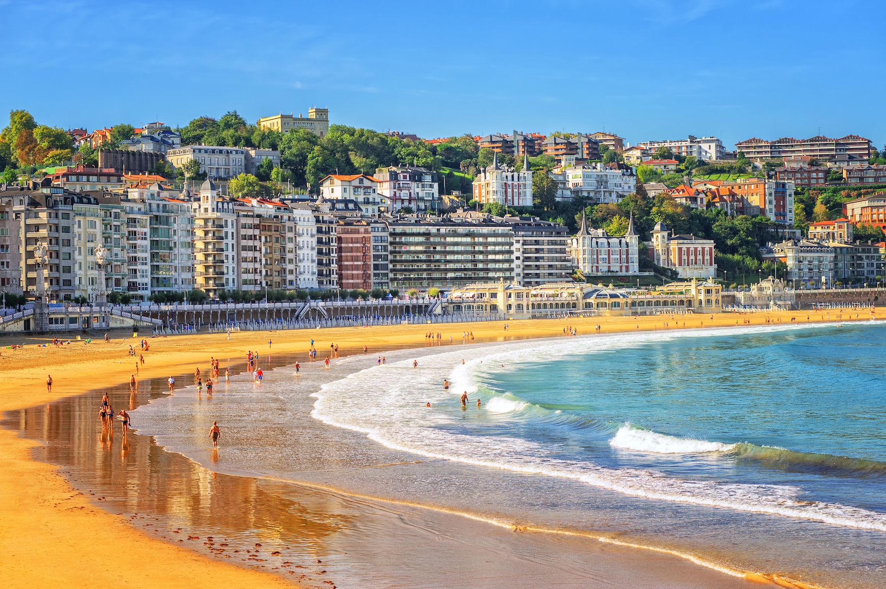 san sebastian basque pays dorrondeguy camping